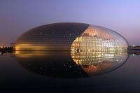 Impresionante Centro Nacional de Artes Escénicas en Pekín