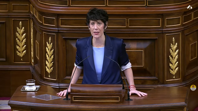 Elma Saiz, ministra de Seguridad Social