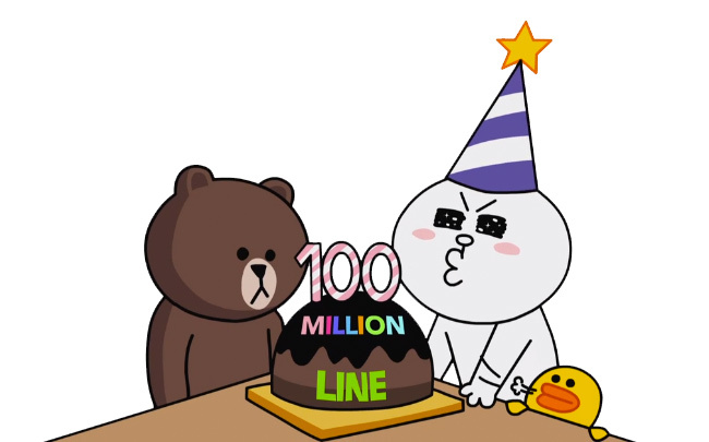 Line supera los cien millones de usuarios en 18 meses 