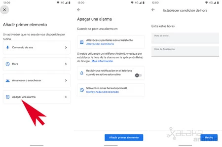 アラームを止める