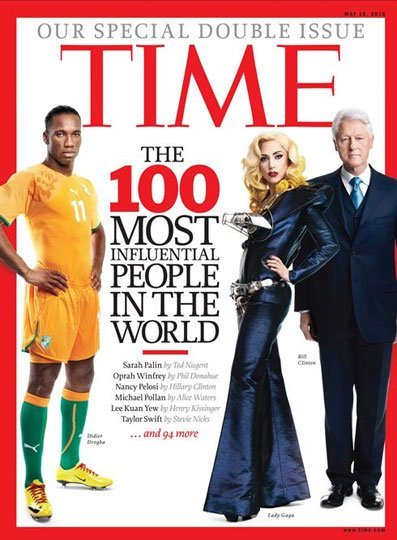 Lady Gaga, la artista más influyente del mundo según la revista Time