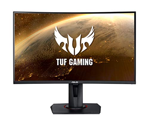 Asus TUF VG27WQ - Monitor Curvo gaming de 27" WQHD (2560x1440, 165 Hz, ELMB SYNC, Adaptive-Sync, Freesync Premium, 1 ms MPRT, DisplayHDR 400) Negro