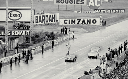 Llegada Le Mans 1966 Ford GT40