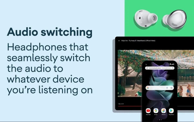 Google Fast Pair Cambio Audio