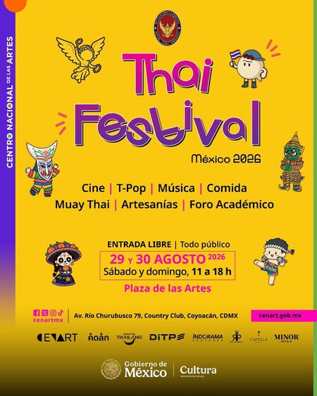 Thai Festival 2026 llega a CDMX: disfruta deliciosa gastronomía, cultura y tradiciones de Tailandia con entrada gratuita