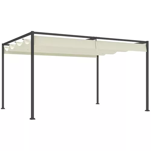 Outsunny Pérgola Cenador de Jardín