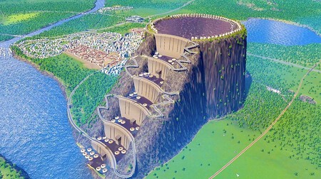 Este ingeniero se ha pasado Cities Skylines creando una fuente de energía infinita: un volcán de caca