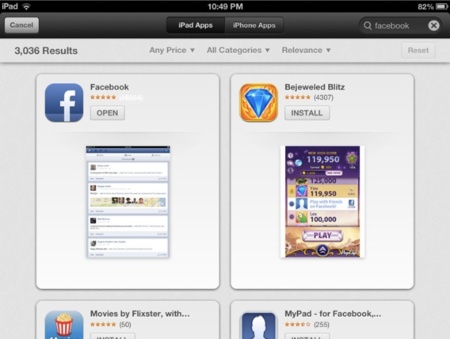 Nuevas búsquedas en la App Store de iOS 6: la compra de Chomp da sus frutos