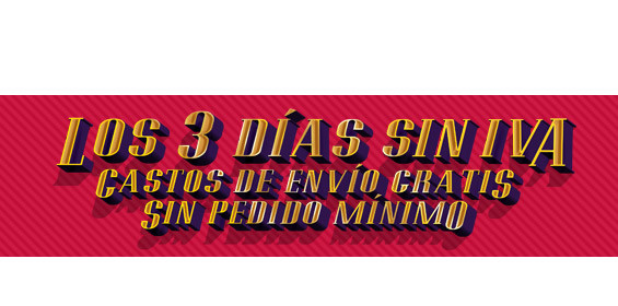 3 días sin IVA y  gastos de envío gratis sin pedido mínimo en Casa del libro