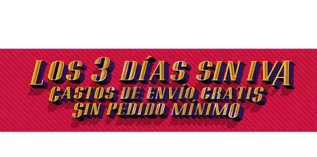 3 días sin IVA y  gastos de envío gratis sin pedido mínimo en Casa del libro