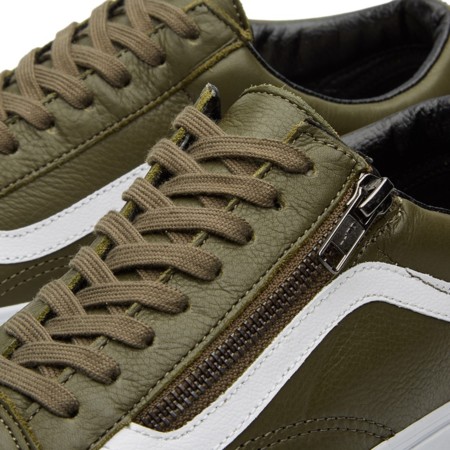 Las nuevas Antique Leather Old Skool Zip de Vans