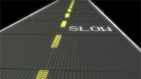 Carreteras y estacionamientos solares
