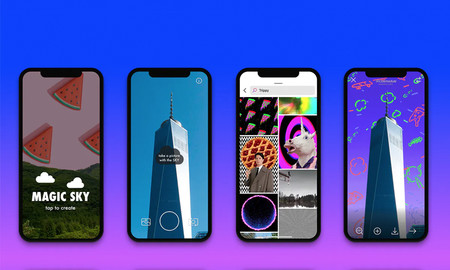 Cambia el cielo de tus fotografías por GIFs o vídeos gracias a esta app gratuita para iOS