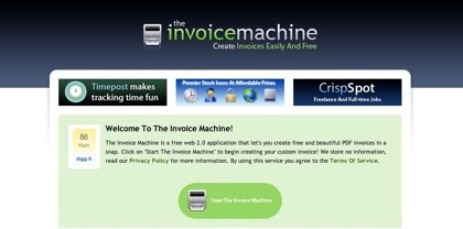 The Invoice Machine, creando tus propias facturas sin complicaciones