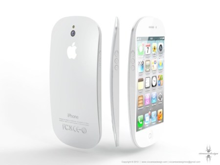iPhone 5 Concept, un mockup con un llamativo diseño inspirado en el Magic Mouse
