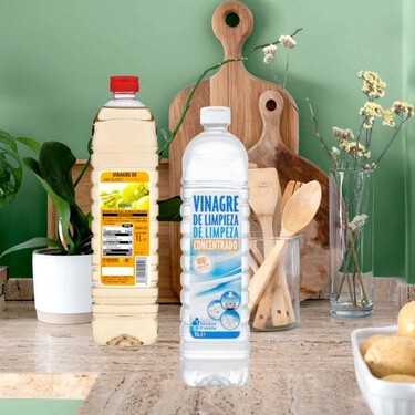 Vinagre blanco y vinagre de limpieza no son lo mismo: en qué se diferencian y cómo usarlos bien 