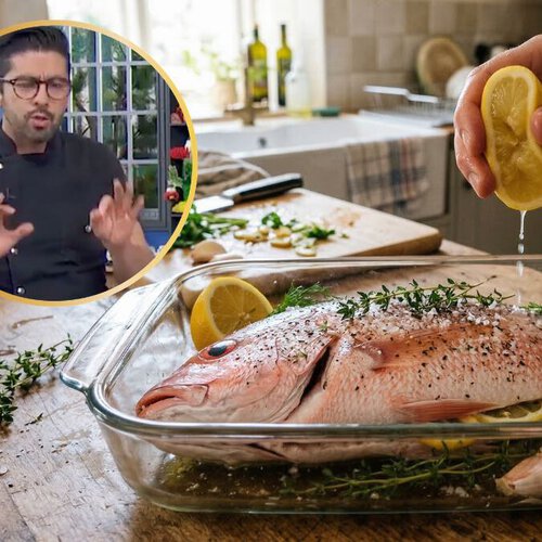 Omar Sandoval, experto en cocina mexicana: “para quitar el olor fuerte del pescado solo necesitas unas gotas de limón antes de cocinarlo”