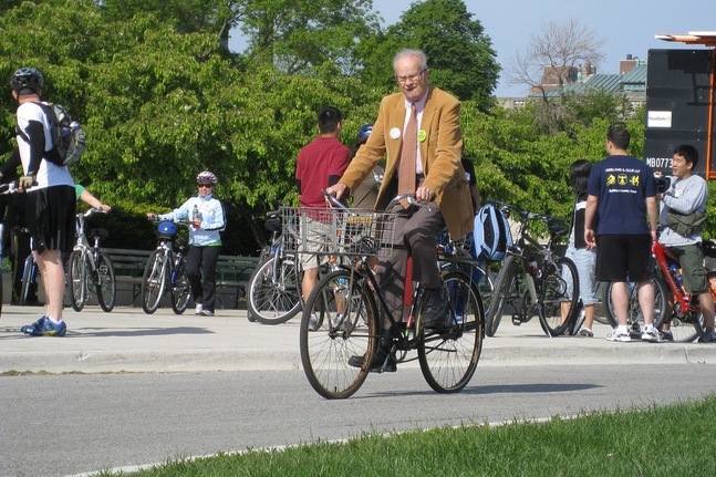 old man bike