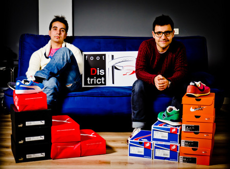 "Lo importante de una idea es que haya mercado para ella", Ignacio Bermúdez y Diego Martínez, cofundadores de FootDistrict