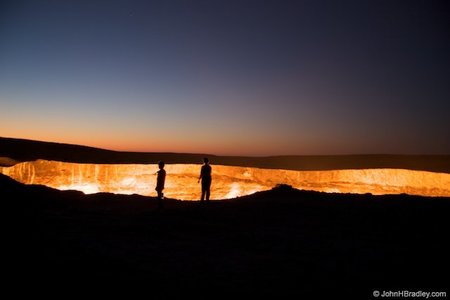 La puerta del infierno, cortesía de John Bradley