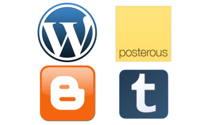 Logo de los blogs.