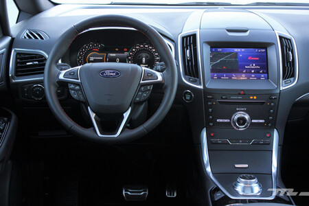 Ford S Max híbrido FHEV 2022 - Prueba - cuadro de mandos