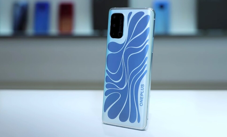 Este concepto de OnePlus 8T cambia el color de la cara trasera según las notificaciones