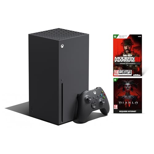 Xbox Series X Diablo IV pack + Call of Duty Modern Warfare III Cross-Gen Bundle for Xbox One and Xbox Series X (Código de descarga)