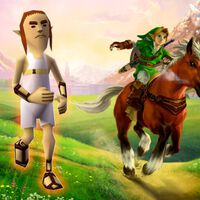 En Zelda: Ocarina of Time, era imposible ganarle la carrera al Maratoniano errante: Nintendo tiene la oportunidad perfecta para sorprendernos en el remake