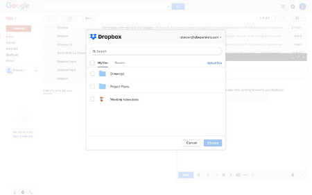 Dropbox Gmail