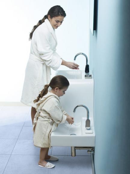 Family Basin, un lavabo para padres y peques