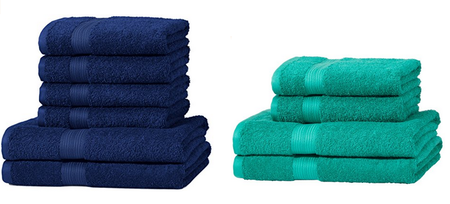 Sólo hoy: set de toallas de amazon Basics desde 13,49 euros en oferta flash de Amazon