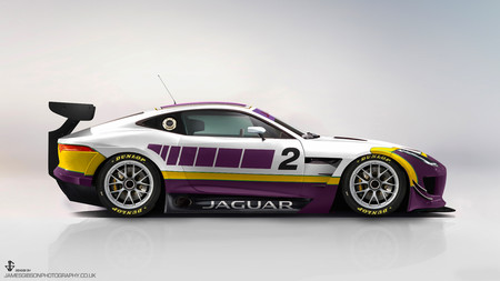 Imaginando cómo será el Jaguar F-Type GT4 salen cosas muy molonas