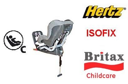 Coches de alquiler con sistema de retención infantil