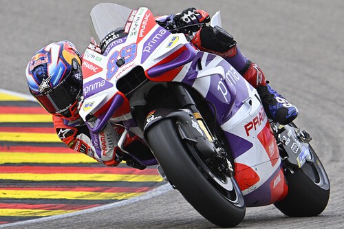 Jorge Martín bate a Pecco Bagnaia en el sprint de Sachsenring y Marc Márquez ni siquiera acaba en los puntos