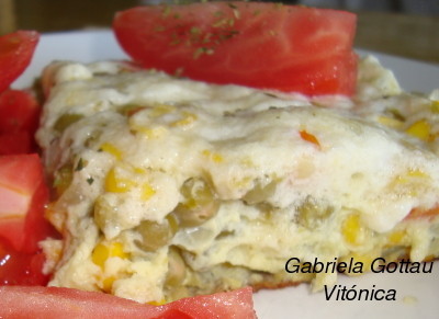 Colchón de guisantes. Receta saludable