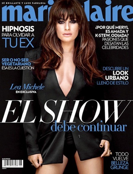 Lea Michele, espectacular en su última portada antes del drama