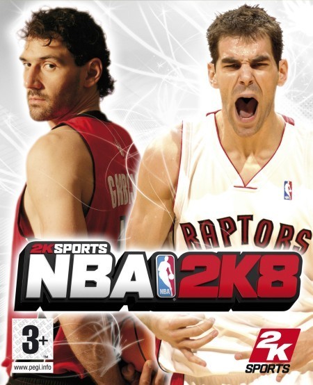 NBA 2K8: portada oficial española