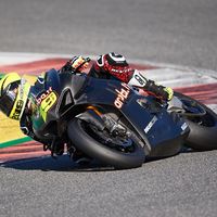 Álvaro Bautista: "Han sido dos días muy buenos, pero el circuito es muy complicado y estaba perdido"