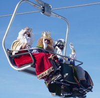 Los Reyes Magos y sus nuevos medios de locomoción