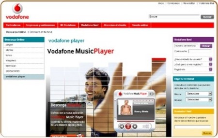 Vodafone cierra su tienda de música
