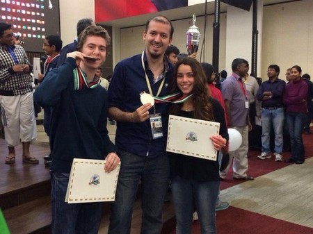 David Antón e Irene Nicolás consiguen la medalla de plata en el mundial de ajedrez en su categoría