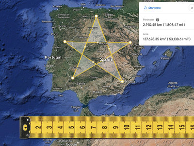 La nueva funcionalidad para medir distancias con Google Earth es pornografía para los que amantes de los mapas interactivos