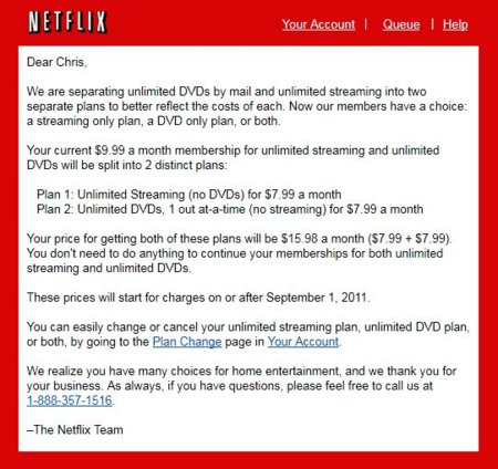 Netflix cambia inesperadamente sus precios en Estados Unidos