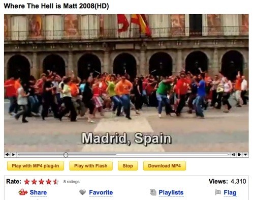 YouTube con MP4