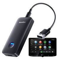 Este adaptador es lo que buscas para utilizar Android Auto o Apple CarPlay sin cables. Y está más barato que nunca
