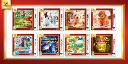 Estos son los primeros juegos de 3DS que entran en Nintendo Selects