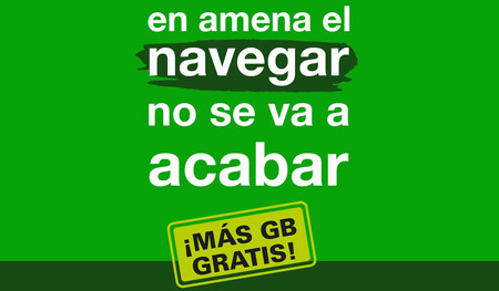 Amena mejora su tarifa de 14,95 euros de manera definitiva, ahora con 15 GB