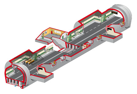 Plano Nuevo Tunel Del Mont Blanc