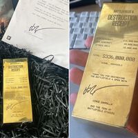 Jogador vence concurso de causar mais dano em Battlefield 6 e recebe da EA um lingote de ouro com seu nome 